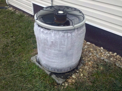 frozen-air-condition-unit-outdoors